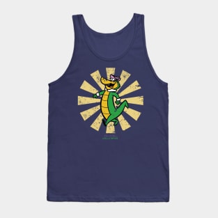 Wally Gator Retro Japanese Tank Top